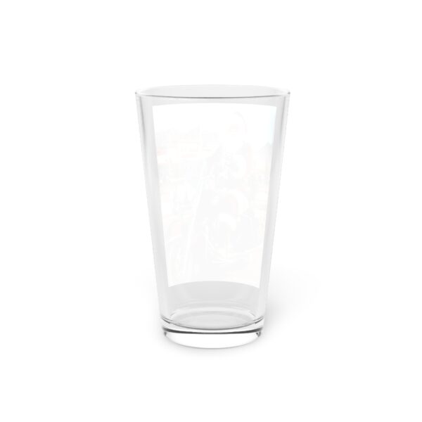 Santa Biker Pint Glass - Image 4