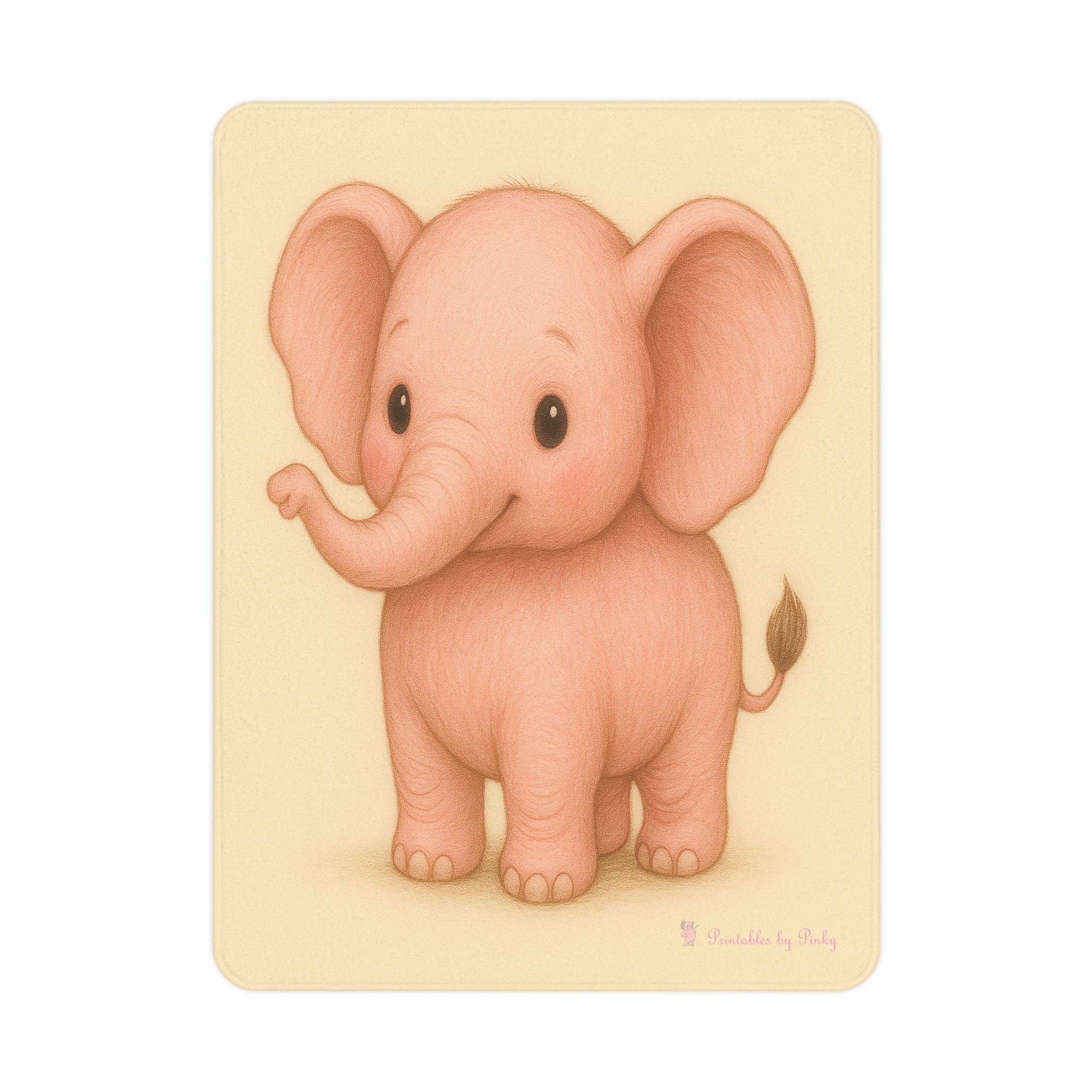 Whimsical Cozy Toddler Blanket -