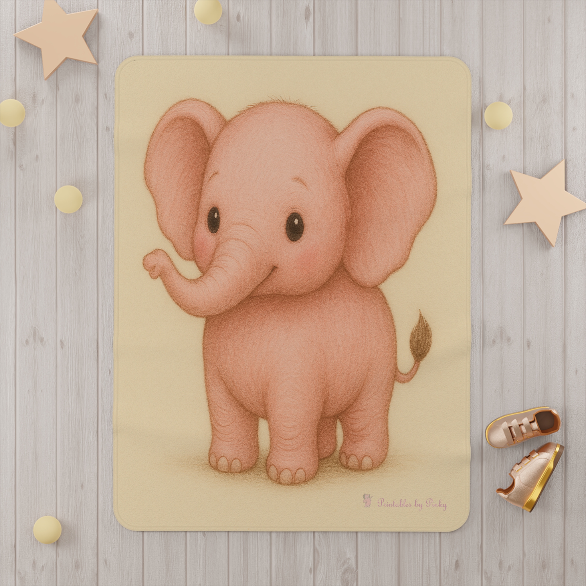 Whimsical Cozy Toddler Blanket - - Image 4