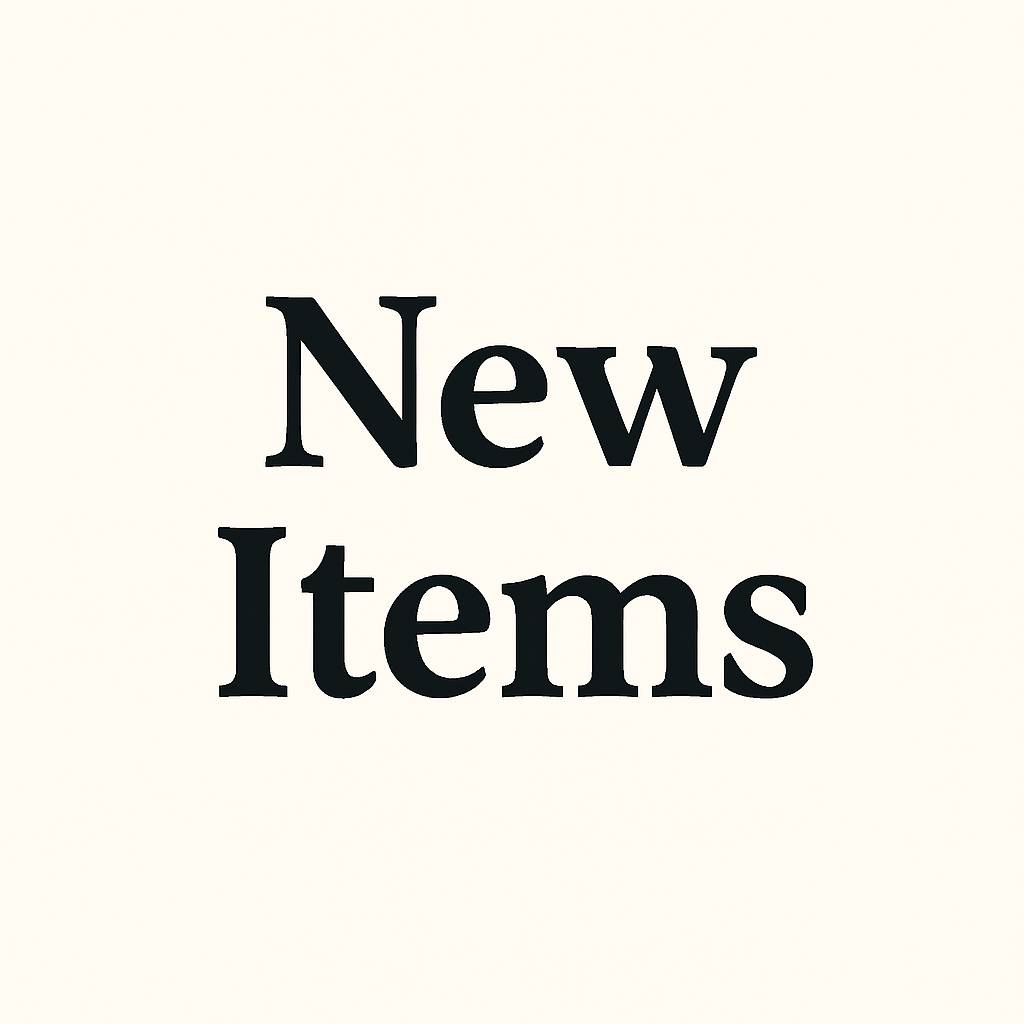 New Items