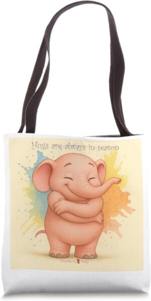 Pinky Hug Tote Bag